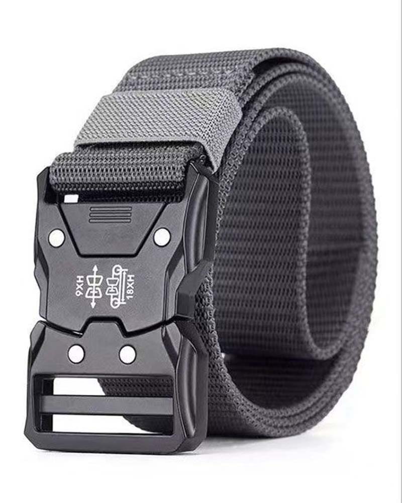Tactical Buckle Nylon Belt