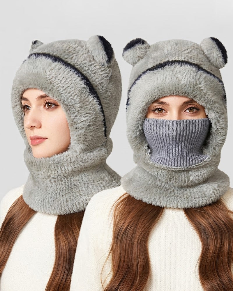 Cozy Bear Ear Beanie