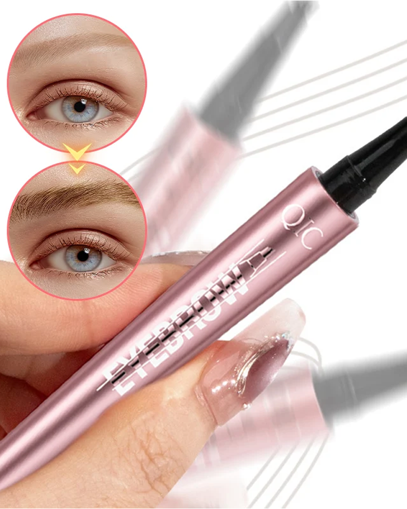 Four-claw liquid eyebrow pencil