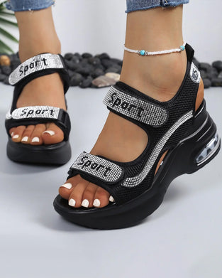 Platform Wedge Height Boost Sandals