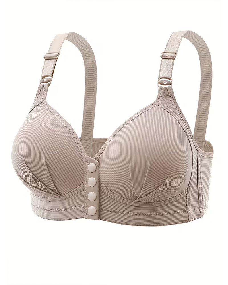 Wireless Push-Up Front Bra