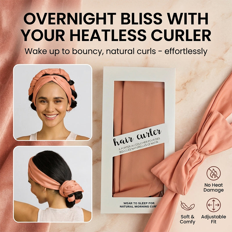 Heatless Curling Yoga Headband