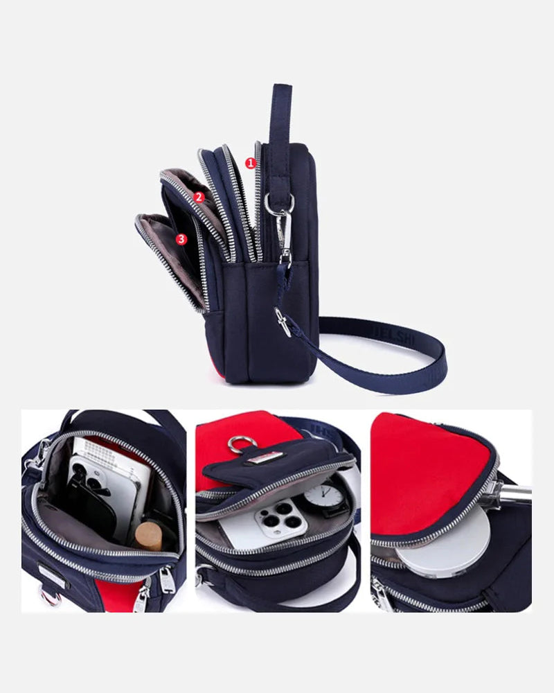 Waterproof crossbody bag