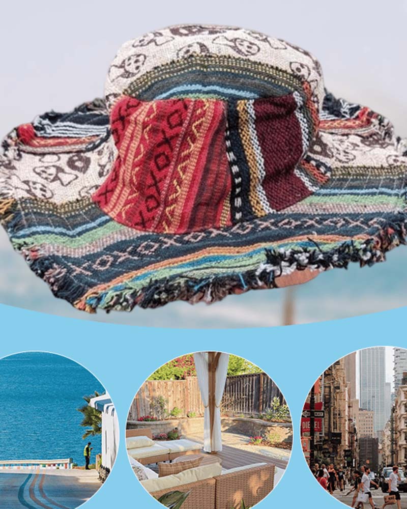 Patchwork Colorful Bucket Hat