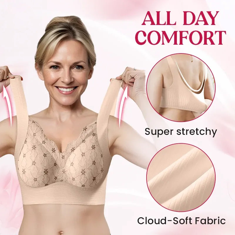 Seamless Wire-free Push-up Bra