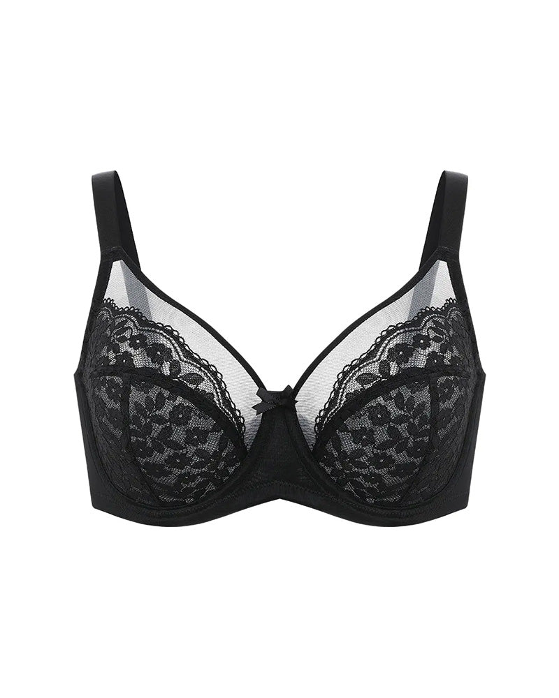 Women's Plus Size Lace Bra