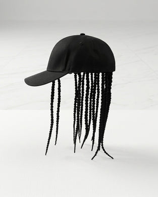 Wig Baseball Cap