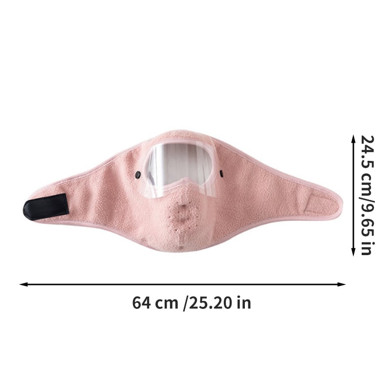Thermal Ear Protection Winter Face Mask with Protective Eye Shield