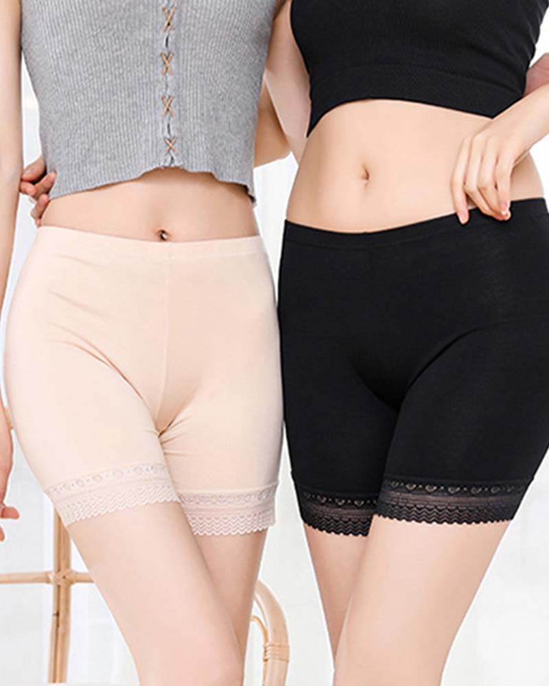 Lace Bottoming Shorts