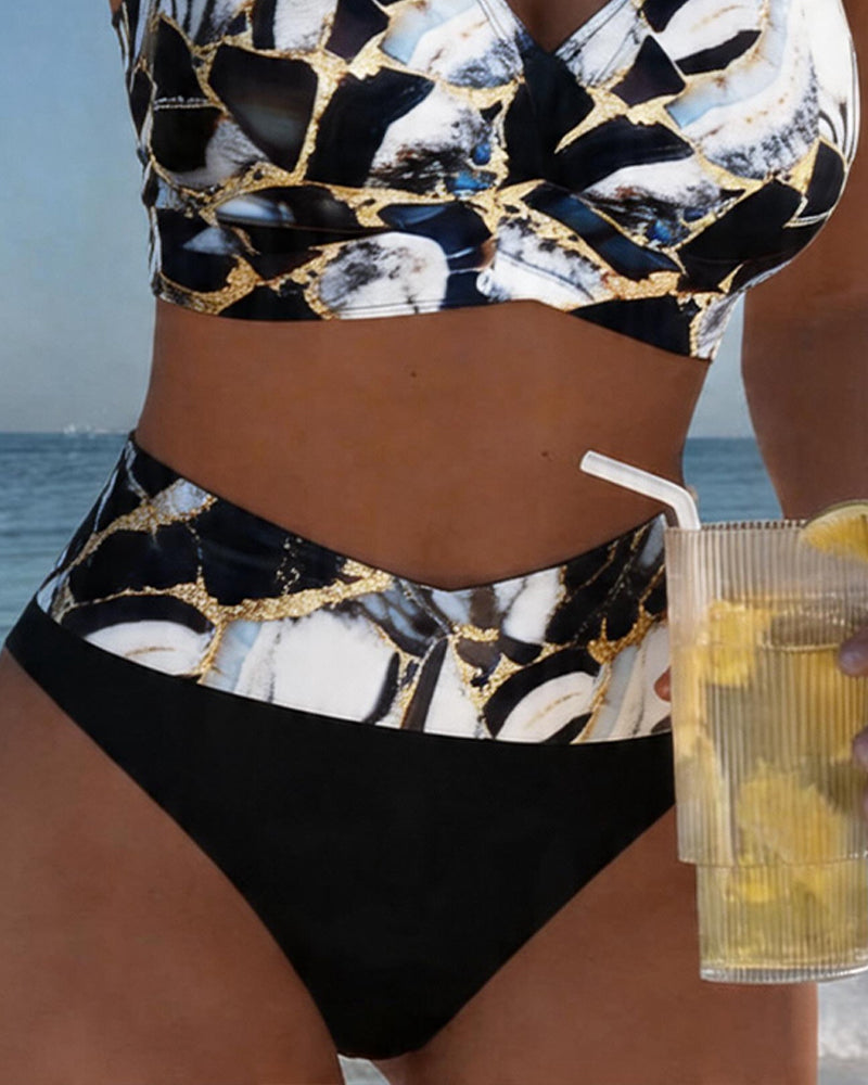 Strap Cut-Out Designer Bikini