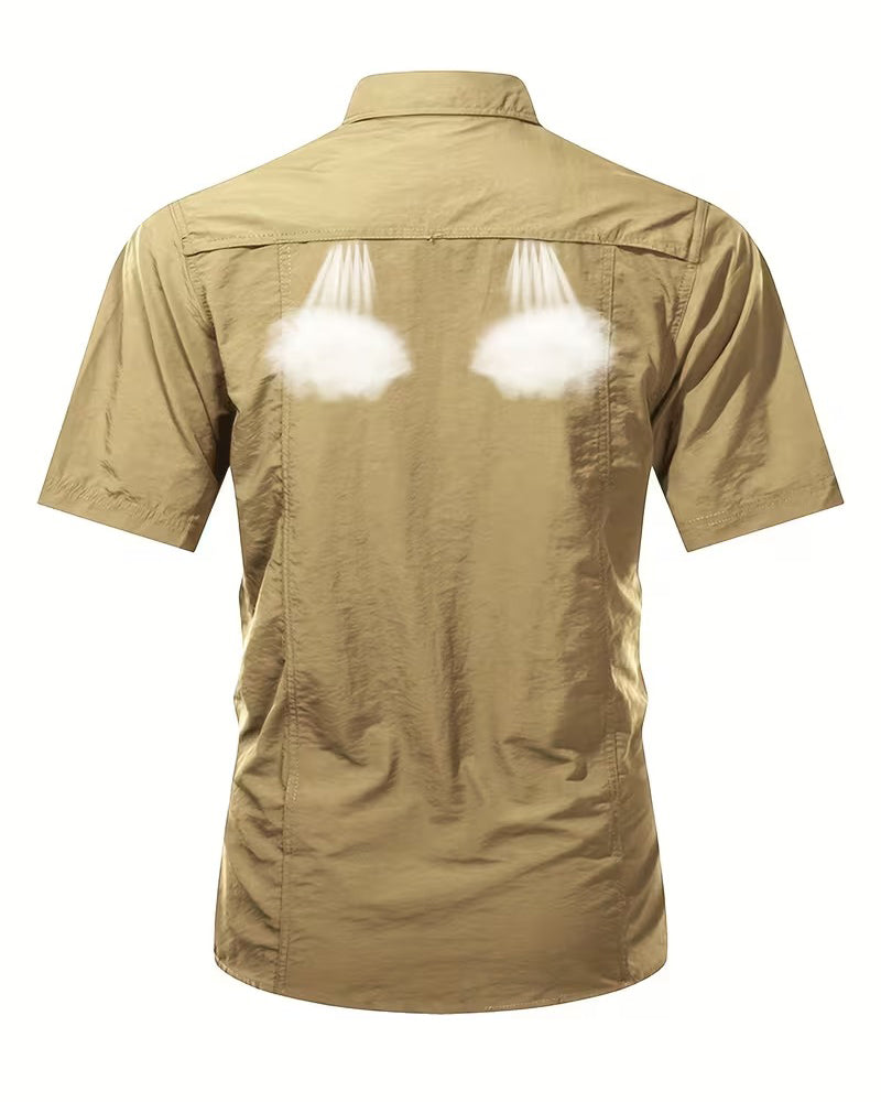 Casual Breathable Short Sleeve Shirt