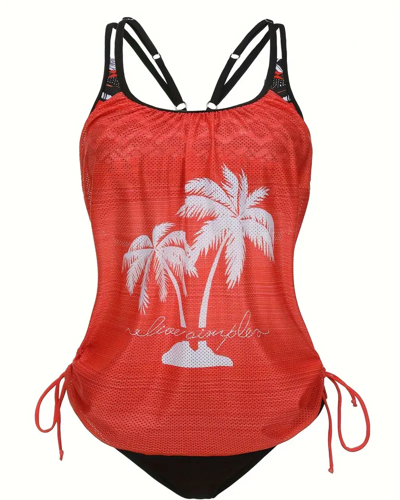Slingback Two-Piece Swimsuit