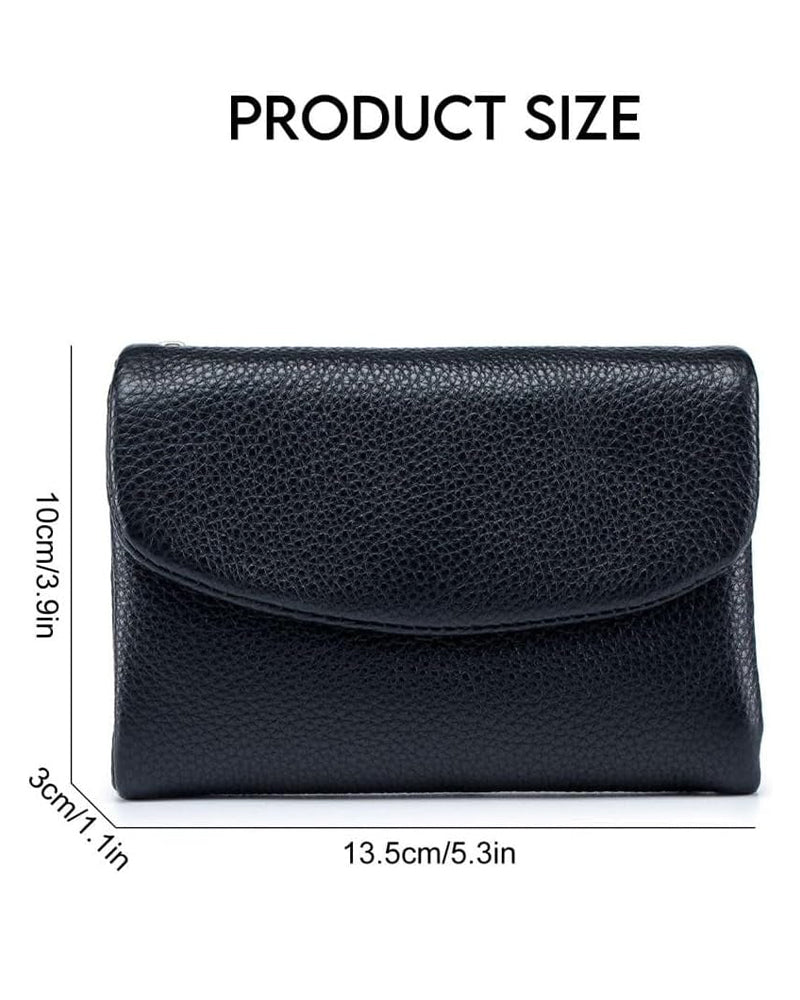 Short Soft Leather Wallet