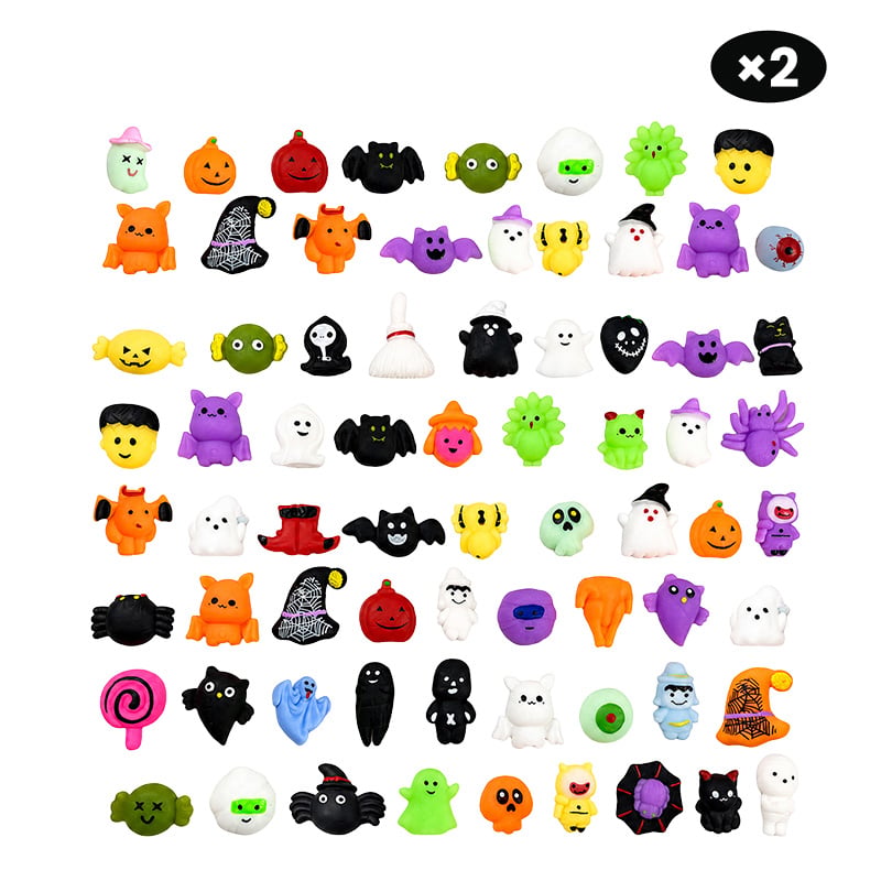 Halloween Squishies Stress Relief Toy Set