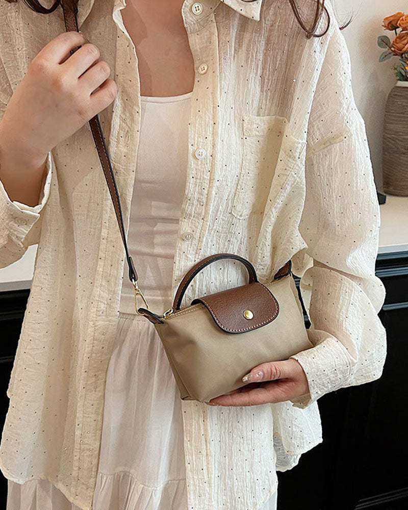 Women's Simple Flap Crossbody Bag