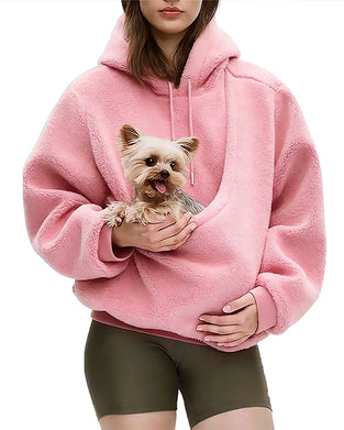 Teddy Pet Pocket Hooded Sweatshirt