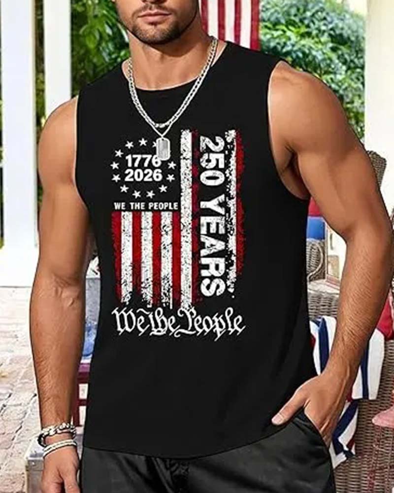 Men's Casual Sleeveless Tank Top