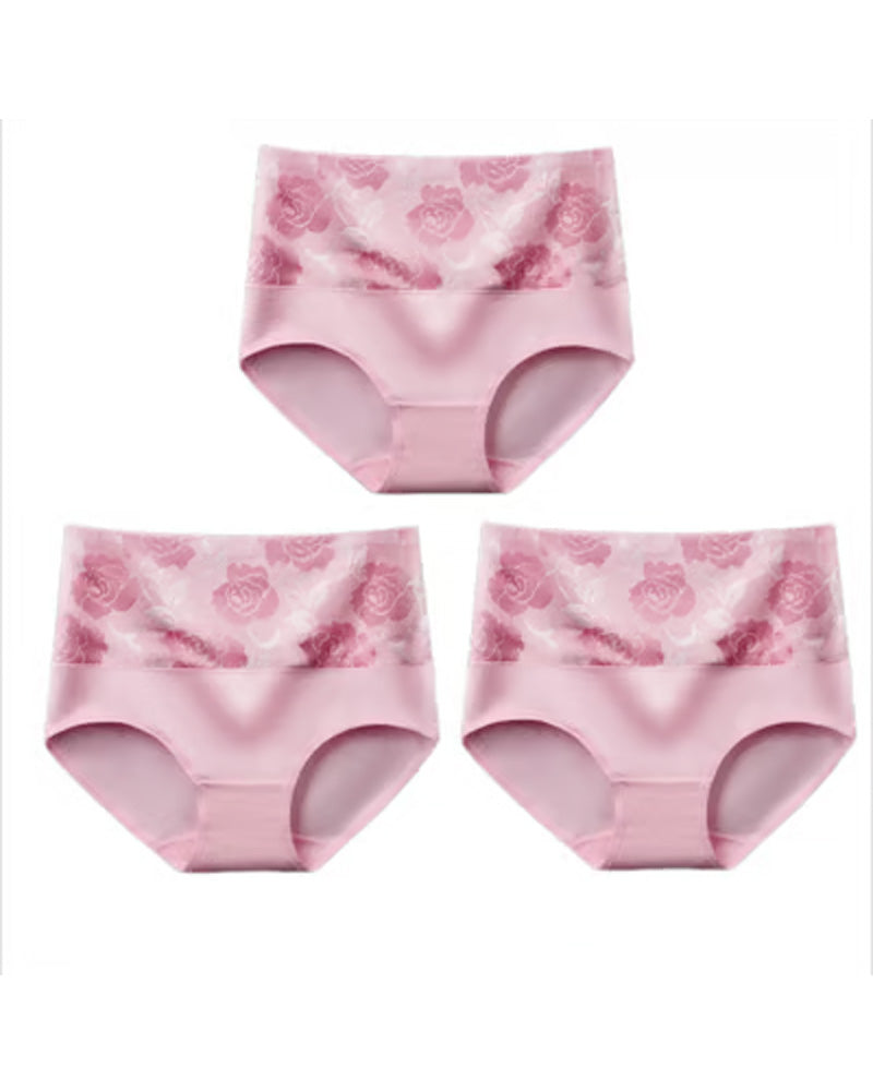 🔥 Women'S High-Waist Tummy Control Panty In Plus Size, Made Of Pure Cotton