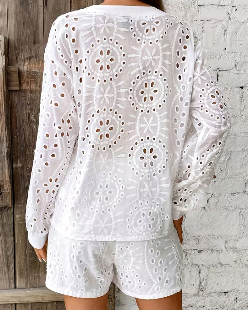 A Cut-Out Street Style Coord Set