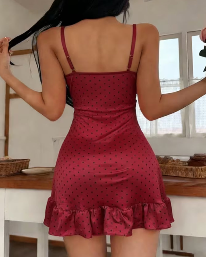Sexy Spaghetti Straps Sleep Dress