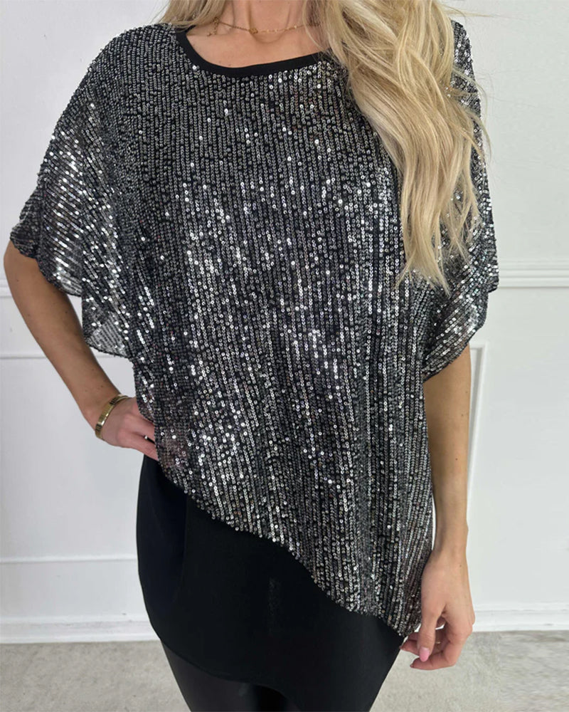 Batwing Sleeve Fashion Blouses