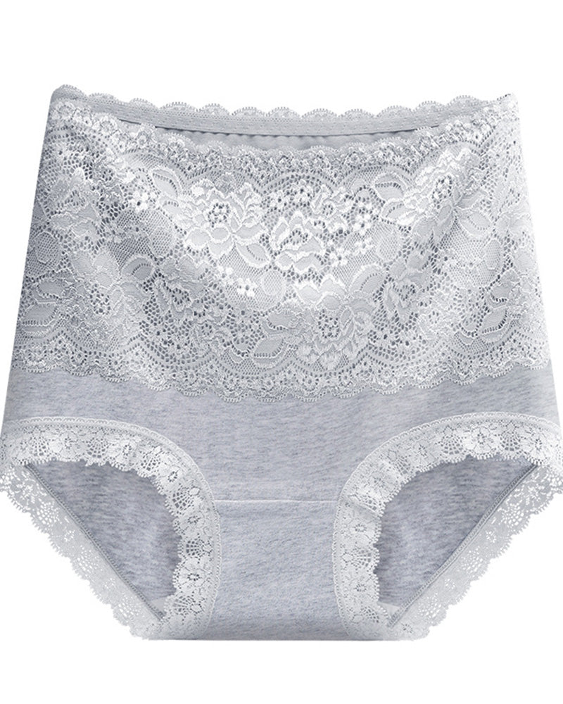 Lace Tummy Control High-Waist Panties