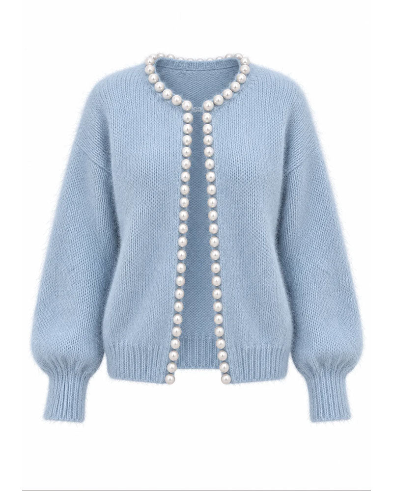 Gentle Pearl Sweater Cardigan