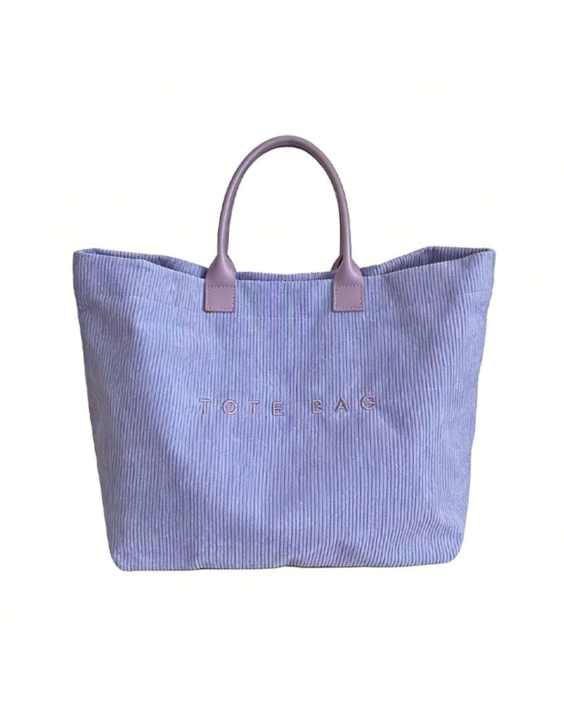 Letter Print Tote Bag