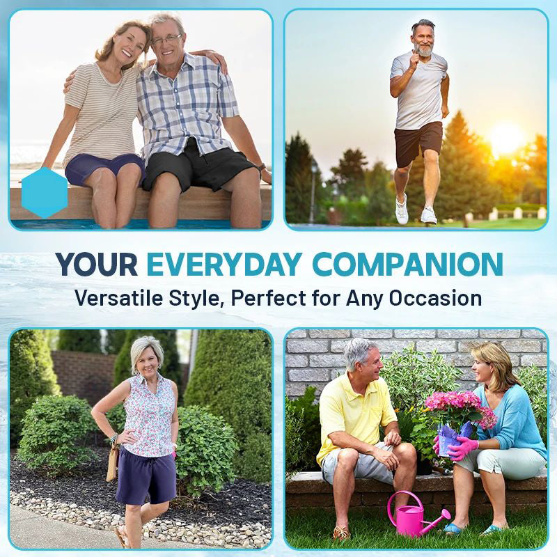 Unisex Ice Silk Stretch Quick-Dry Shorts