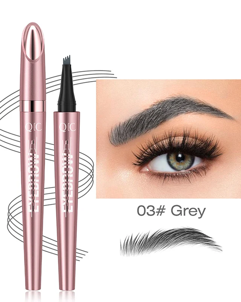 Four-claw liquid eyebrow pencil