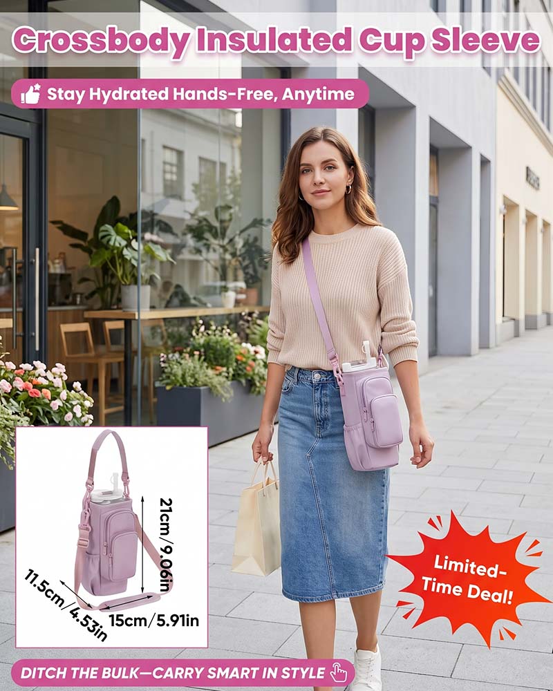 🎁🔥 Water Bottle Carrier Bag