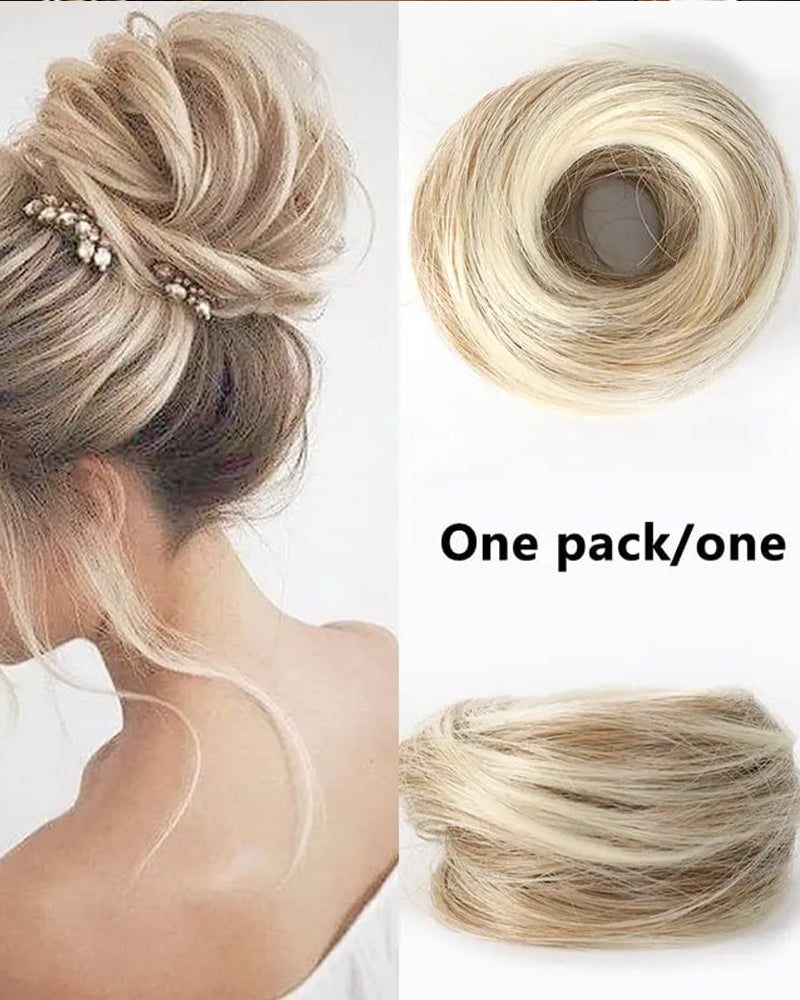 Synthetic Messy Bun Hair Piece for Women