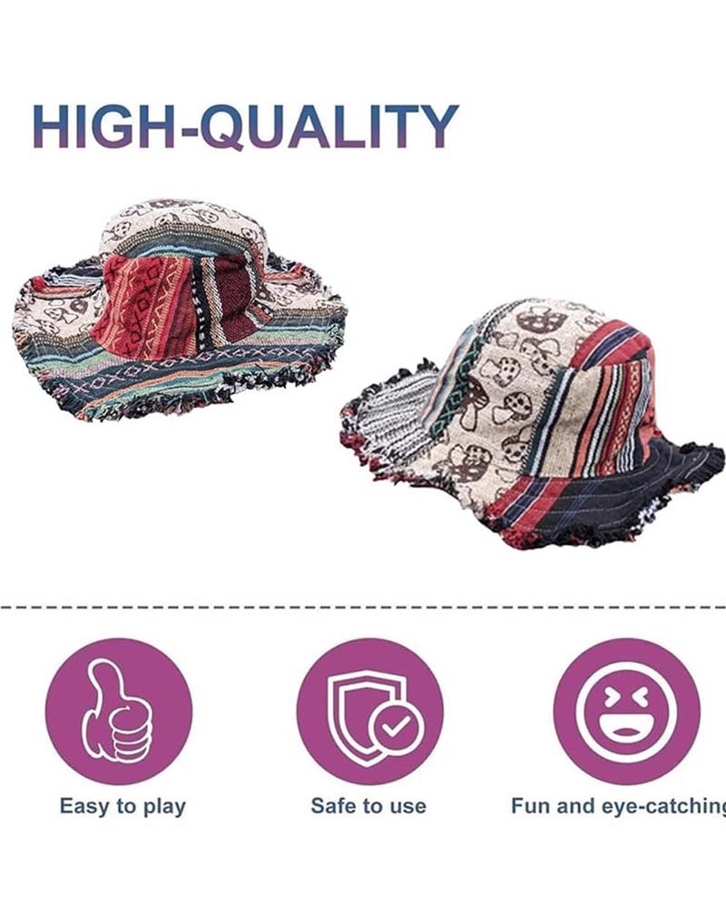 Patchwork Colorful Bucket Hat