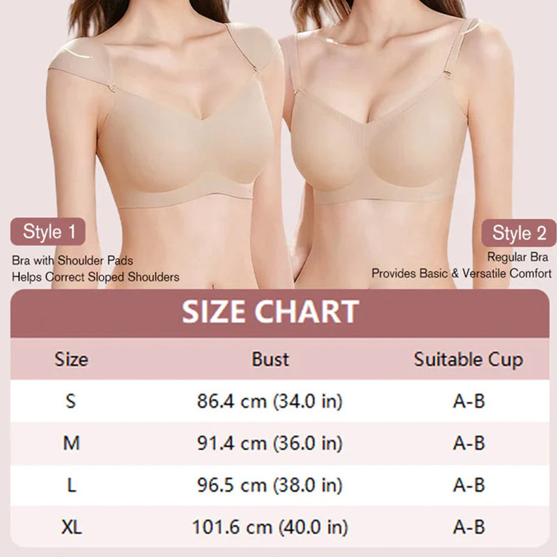 Women's Seamless Push-Up Padded Bra