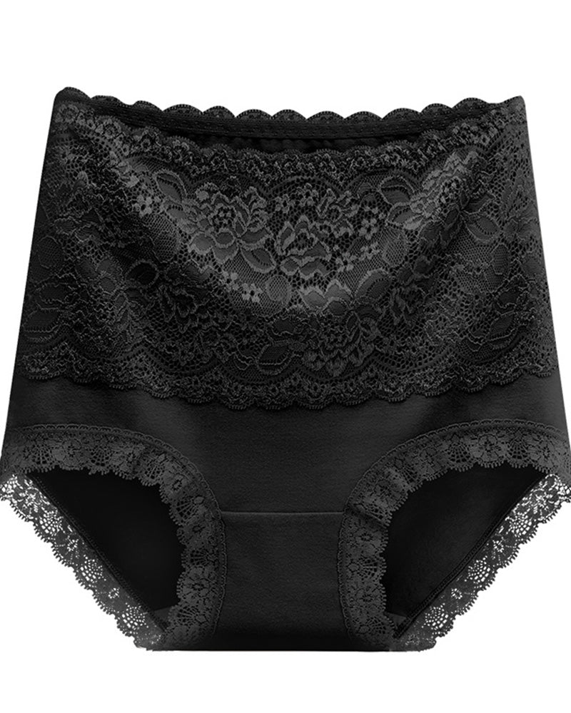Lace Tummy Control High-Waist Panties