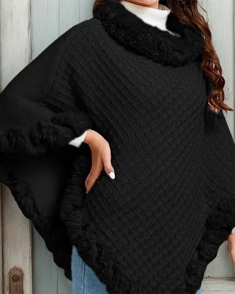 Ultra Warm Knitted Woman Scarf