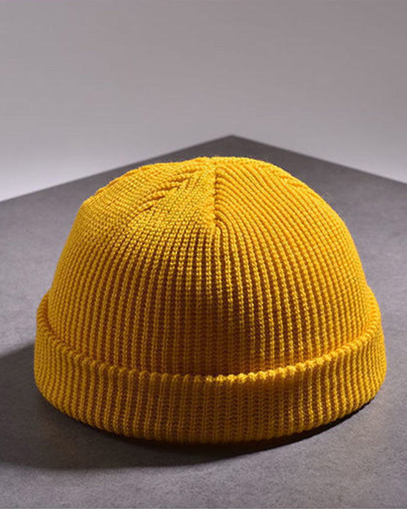 Men's Ribbed Knit Beanie