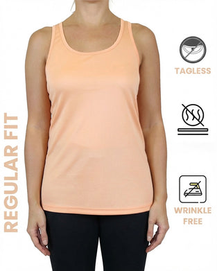 Solid Color Sleeveless U-Neck Cross-Back Tank Top