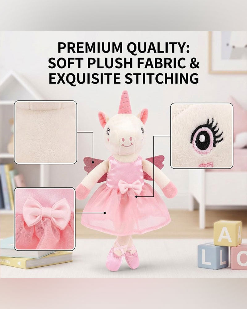 Ballerina Unicorn Plush Toy