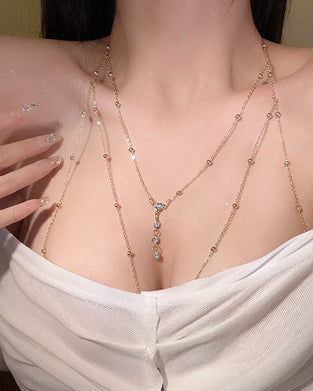 Light Luxury  Collarbone Necklace