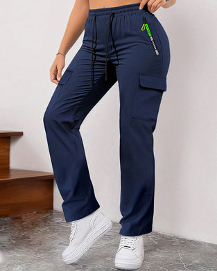 Loose Large-Pocket Casual Work Pants