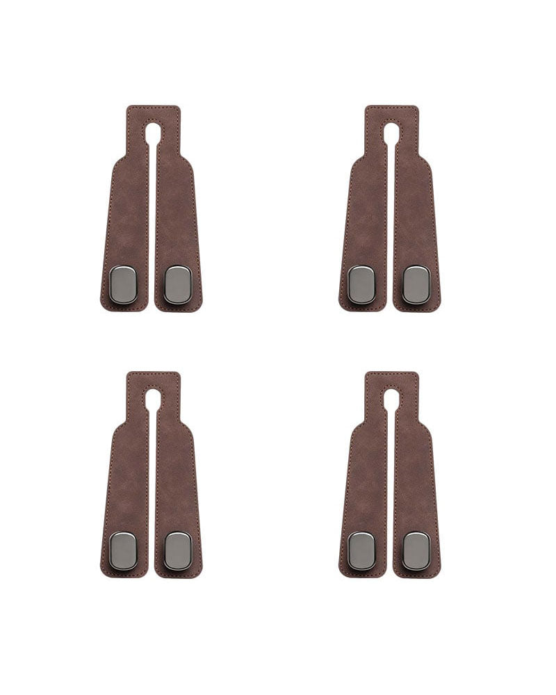 Suede Leather Car Seat Hook