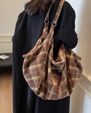 Casual Large-Capacity Crossbody Tote Bag