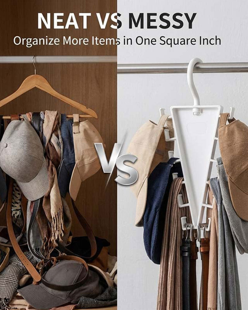 Rotating V-Shaped Accessory Hanger