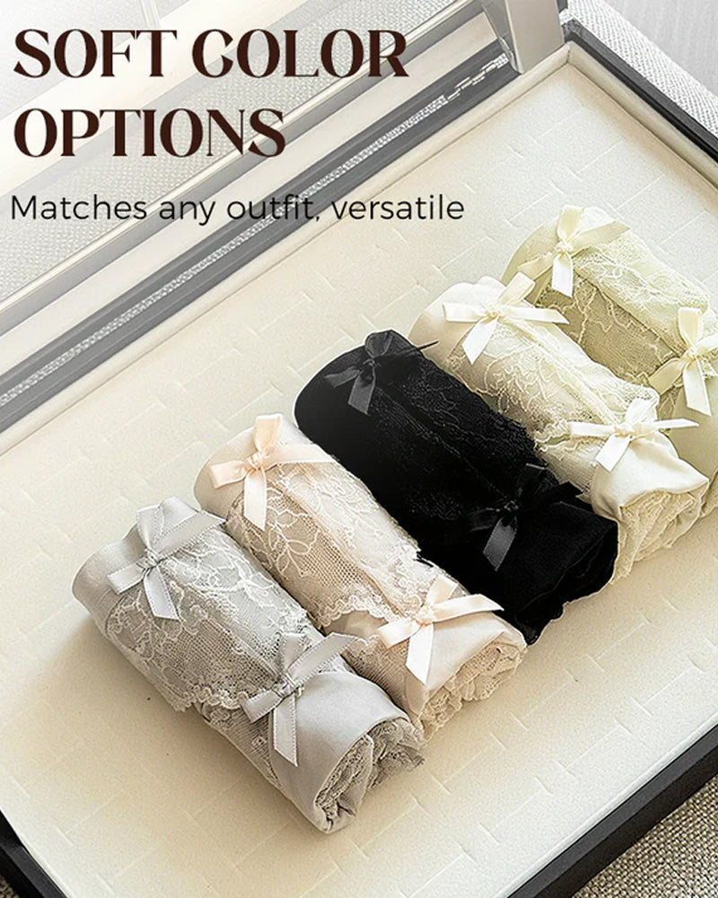 Women's Soft Lace Mid-Rise Panty