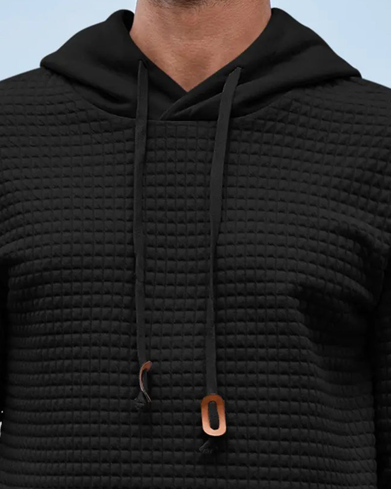 Men's Hooded Solid Hoodie