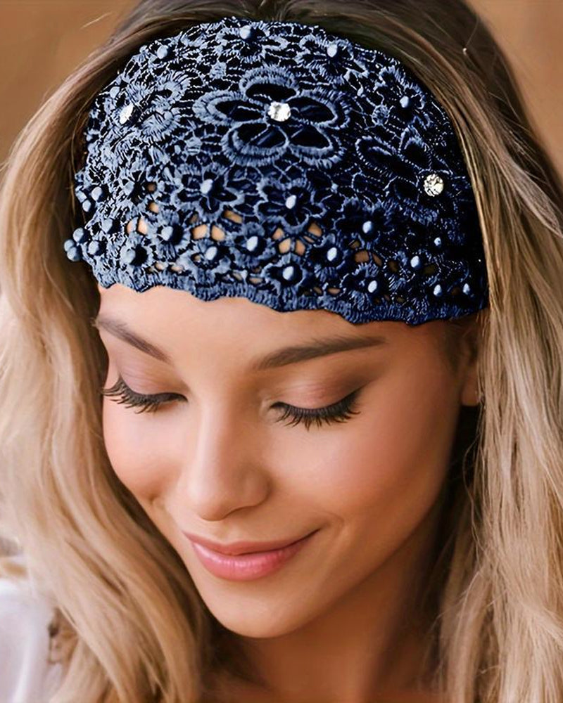 Plum Blossom Hollow Headband