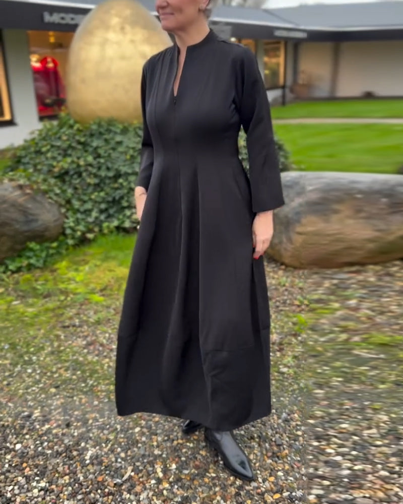 Elegant And Stylish V-Neck Dress