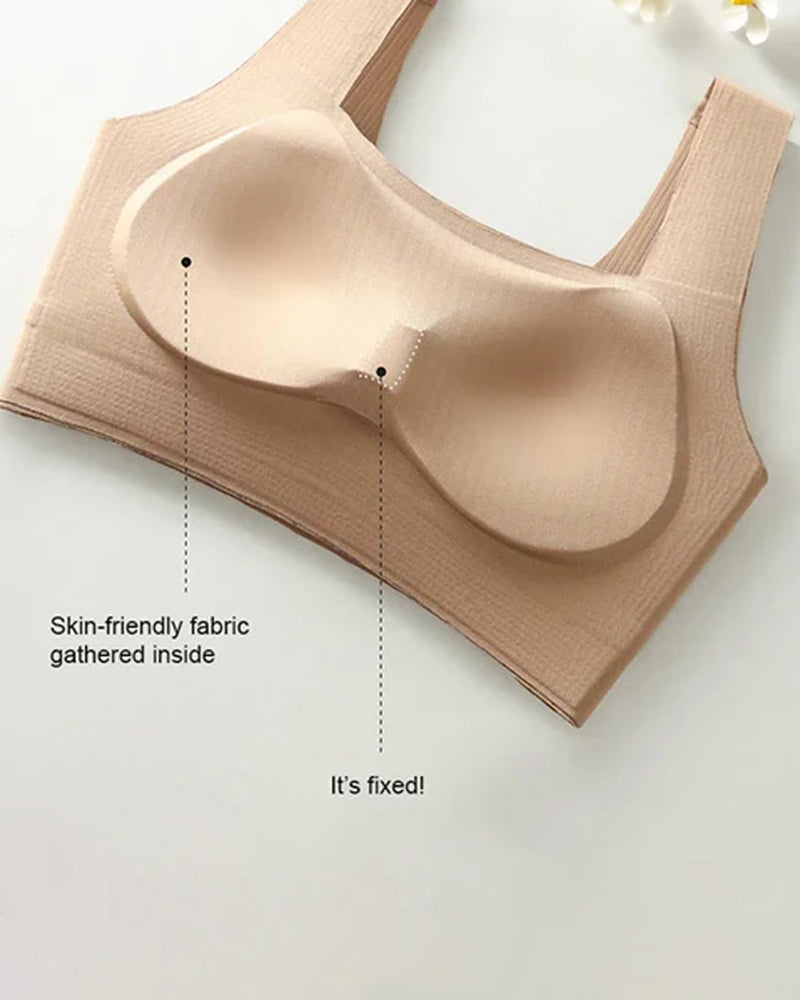 Seamless Wide Straps High Elasticity Lingerie