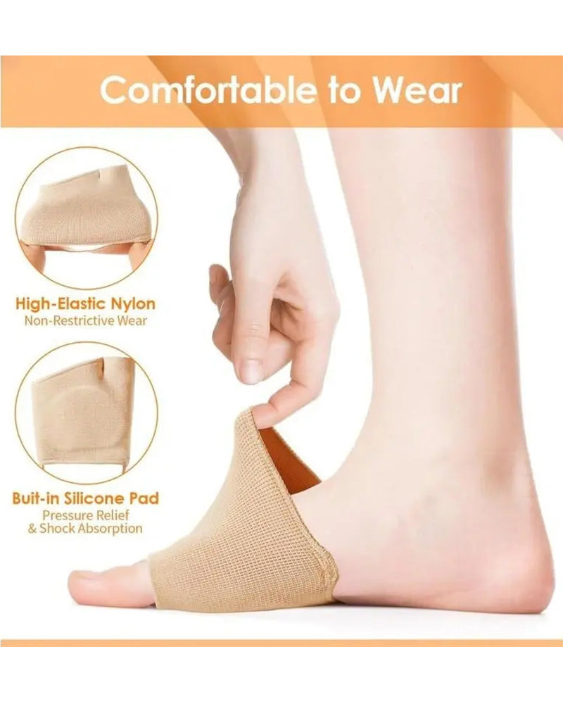 Shock-Absorbing And Anti-Slip Forefoot Cushioning Pads